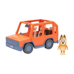 Bluey Jeep con Chilli Playset Veicolo con Action Figure - action figures ed accessori