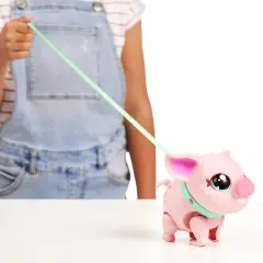 Little Live Pets Piggly Maialino Interattivo con Guinzaglio - giochi elettronici