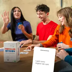 Popular Opinion Gioco da Tavolo Italiano 4-12 Giocatori - giochi di società