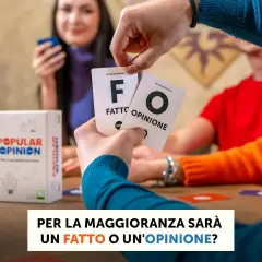 Popular Opinion Gioco da Tavolo Italiano 4-12 Giocatori - giochi di società