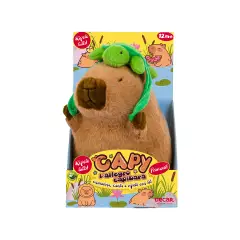 Peluche Capibara Con Zainetto Ripete, Cammina E Canta 25cm - Tappeti per il gioco