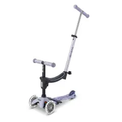 Monopattino E Dondolo Mini Micro Deluxe Led Lavanda - monopattini