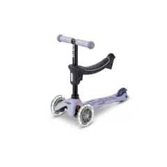 Monopattino E Dondolo Mini Micro Deluxe Led Lavanda - monopattini