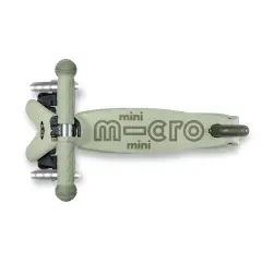 Monopattino E Dondolo Mini Micro Deluxe Led Verde - monopattini