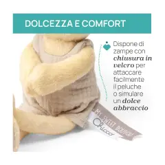 Chicco Peluche Neonato Morbido Velour Coniglietto - Primi giochi
