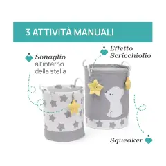 Set 2 Cesti Portagiochi,  Miei Cesti Multiattivita - Primi giochi