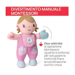 Chicco Bambola Interattiva Evolutiva Bilingue - Primi giochi