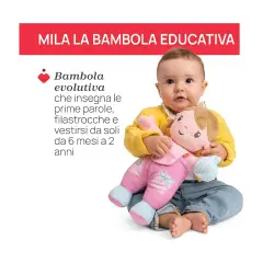 Chicco Bambola Interattiva Evolutiva Bilingue - Primi giochi