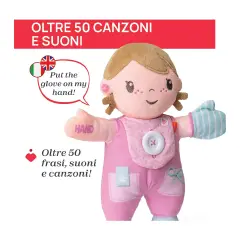 Chicco Bambola Interattiva Evolutiva Bilingue - Primi giochi