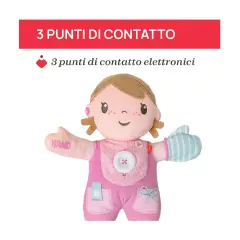 Chicco Bambola Interattiva Evolutiva Bilingue - Primi giochi