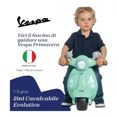 Vespa Primavera Verde Acqua - Primi movimenti
