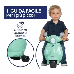 Vespa Primavera Verde Acqua - Primi movimenti