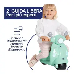 Vespa Primavera Verde Acqua - Primi movimenti
