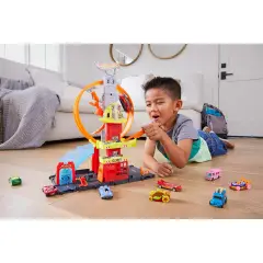 Hot Wheels City Super Loop Fire Station - Veicoli, garage e piste
