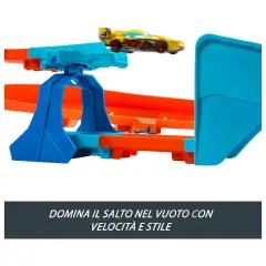 Hot Wheels Track Creator Boosted Jump Speedway - Veicoli, garage e piste