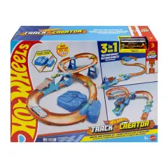 Hot Wheels Track Creator Boosted Jump Speedway - Veicoli, garage e piste