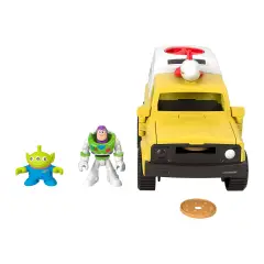 Toy Story Camioncino Pizza Planet Con Buzz Lightyear E Alien - action figures ed accessori