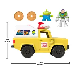 Toy Story Camioncino Pizza Planet Con Buzz Lightyear E Alien - action figures ed accessori