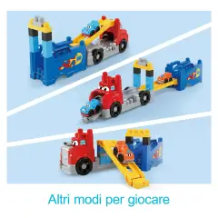 Mega Bloks Autotreno Monta e Sfreccia - action figures ed accessori