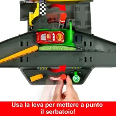 Cars Piston Cup Action Speedway Playset Pista Interattiva - Veicoli, garage e piste