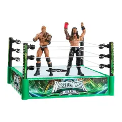 WWE Regole Della Bloodline - Set Ring e 2 Personaggi - action figures ed accessori