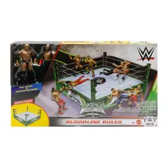 WWE Regole Della Bloodline - Set Ring e 2 Personaggi - action figures ed accessori