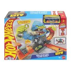 Hot Wheels City Attacco Del Gorilla JHL92 - play set