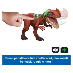 Jurassic World Survival Ruggito Selvaggio Afrovenator JKL76 - action figures ed accessori
