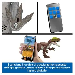 Jurassic World Survival Ruggito Selvaggio Ceratosaurus JKL77 - action figures ed accessori