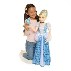 Disney Princess Cenerentola Bambola Articolata Playdate 80cm Con Accessori - collezionabili bambina