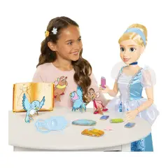 Disney Princess Cenerentola Bambola Articolata Playdate 80cm Con Accessori - collezionabili bambina