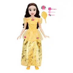 Disney Princess Belle Bambola Articolata Playdate 80cm Con Accessori - collezionabili bambina