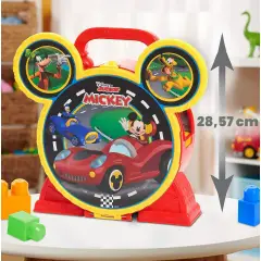 Mickey Mouse Stow N' Go Garage Portatile - play set