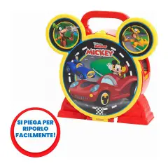 Mickey Mouse Stow N' Go Garage Portatile - play set