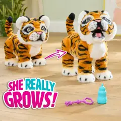 Fur Real - Gabby Tiger Tigrotta Interattiva Cresce E Ruggisce - peluches 0/36 mesi