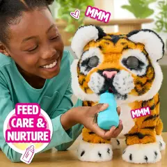 Fur Real - Gabby Tiger Tigrotta Interattiva Cresce E Ruggisce - peluches 0/36 mesi