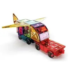 Geomag Magnetic Tiles Gems Veicoli 24 Pezzi - Costruzioni tecniche
