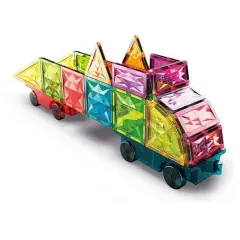 Geomag Magnetic Tiles Gems Veicoli 24 Pezzi - Costruzioni tecniche
