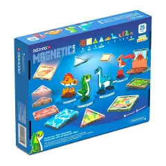 Geomag Magnetic Tiles Dino World 25 Pezzi - Costruzioni tecniche