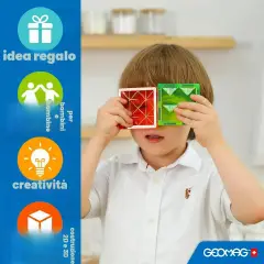 Geomag Magnetic Tiles Dino World 25 Pezzi - Costruzioni tecniche