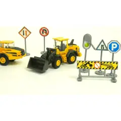 Mini Volvo Playset Con Accessori Set 3 Mezzi - auto