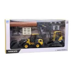 Volvo Playset Con Accessori Scala 1:18 - auto