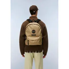 Napapijri Zaino Voyage 3 Beige Petrified Oak 19,5L - zaini americani