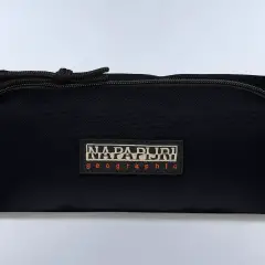 Napapijri Voyage Astuccio Pencil Case Black 1L - bauletti tombolini bustine