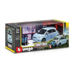 Auto 1:24 Fiato 500E Con Biciclette - auto