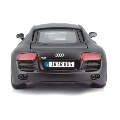Auto 1:24 Audi R8 Dull Black - diecast