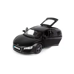 Auto 1:24 Audi R8 Dull Black - diecast