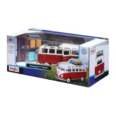 Auto 1:25 Van Samba Con Portapacchi - diecast