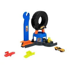 Hot Wheels Downtown Officina Pneumatici - action figures ed accessori