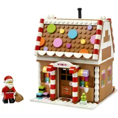 LEGO Iconic Casa di pan di zenzero festiva 40809 - 498 Pezzi - lego